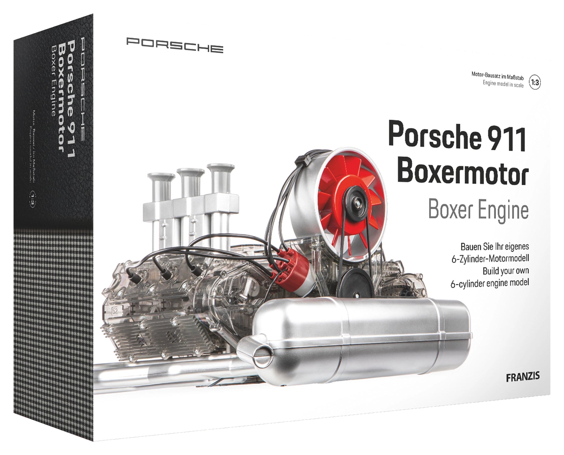 Porsche 911 Boxer Engine Kit, scale 1:3