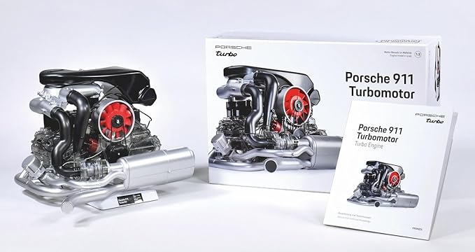 Franzis Porsche 911 Turbo Model Engine Kit 1:3 Scale