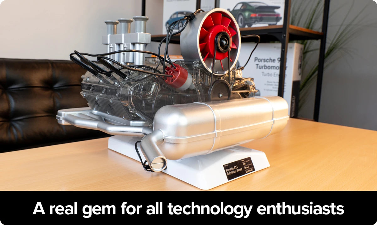 Porsche 911 Boxer Engine Kit, scale 1:3