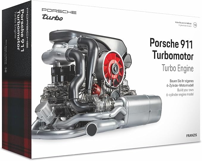 Franzis Porsche 911 Turbo Model Engine Kit 1:3 Scale
