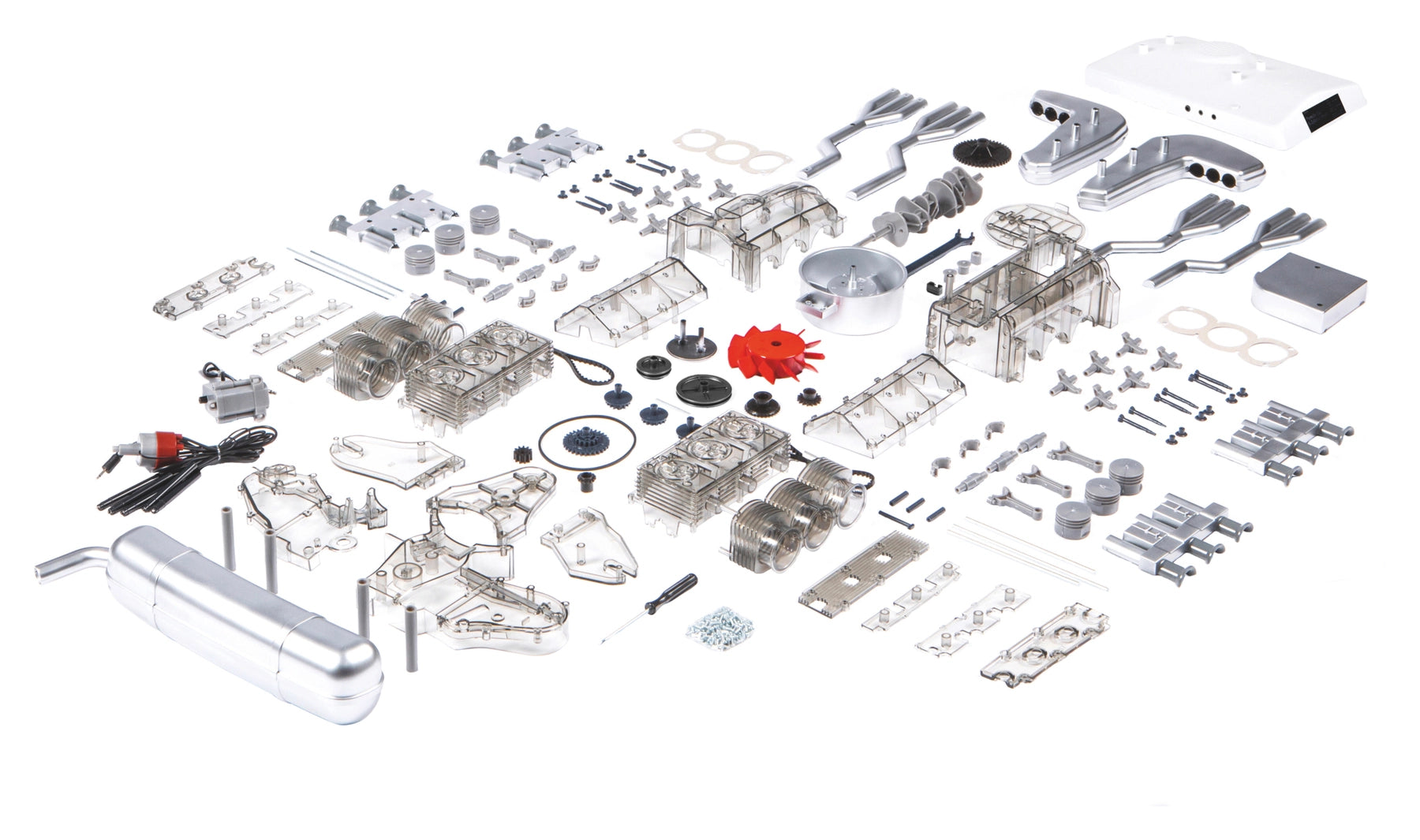 Porsche 911 Boxer Engine Kit, scale 1:3