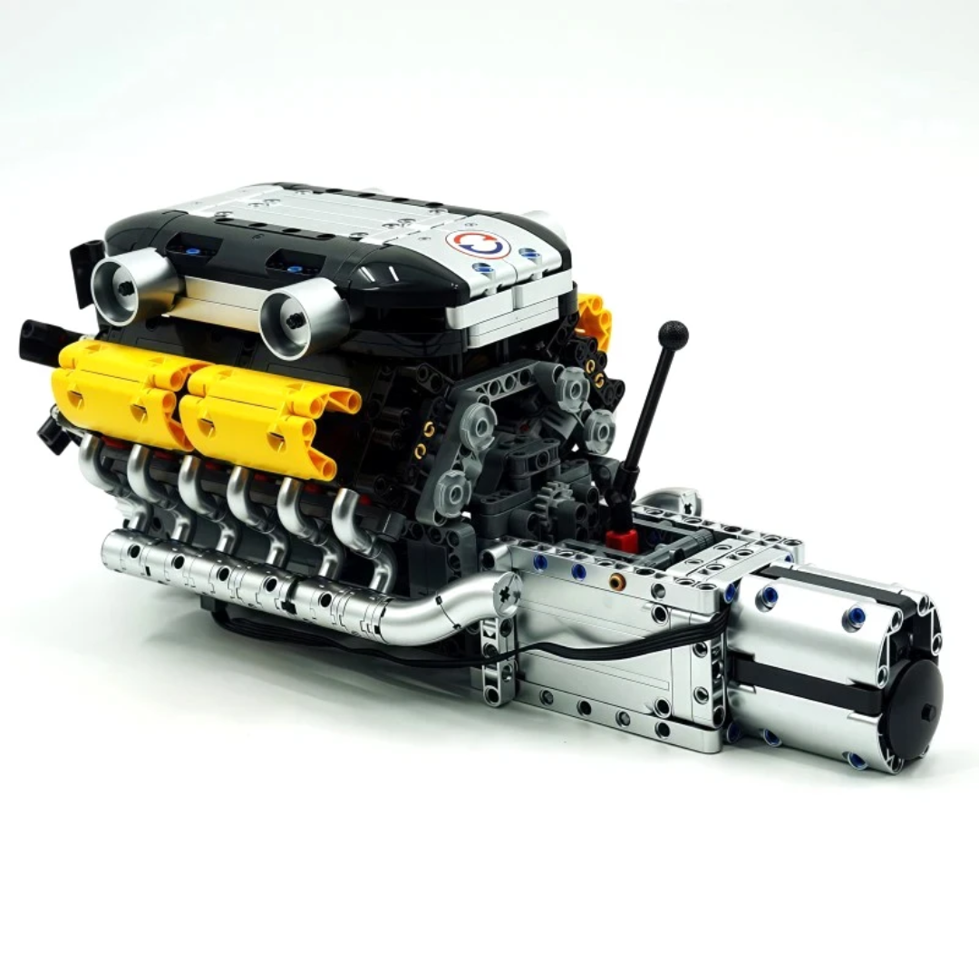 Lambo Style V12 Supercar Engine