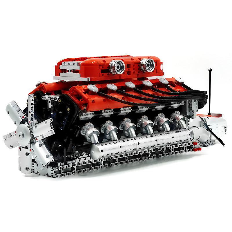 Italian Supercar V12 Engine Building Set