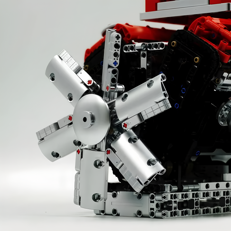 Italian Supercar V12 Engine Building Set