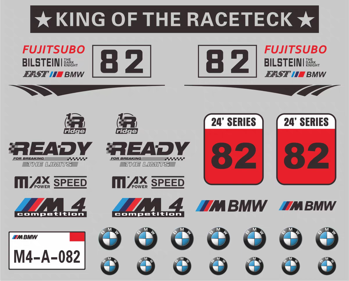 BMW M4 GT3 Building Set
