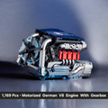 M Power V8 Car Engine